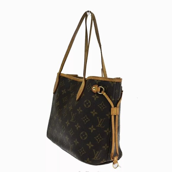 LOUIS VUITTON Neverfull PM Shoulder Tote Bag Monogram Leather BN - Picture 4 of 16